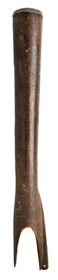 Lot 336 - â–¡  A NEW GUINEA COLUMN DRUM (KUNDU)