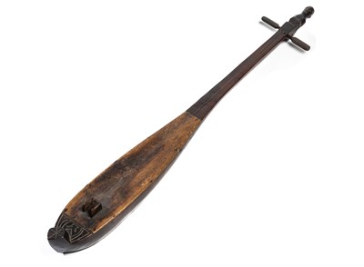 Lot 389 - â–¡ A BATAK LUTE (KULCAPI OR HASAPI)