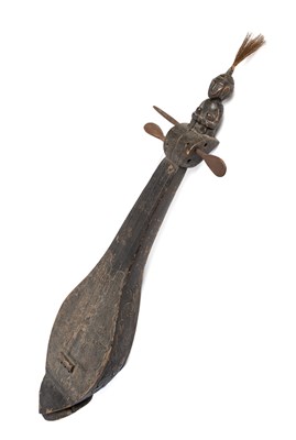 Lot 393 - â–¡ A BATAK LUTE (GAMBUS)