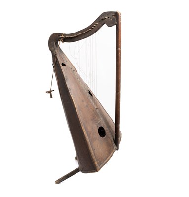 Lot 398 - â–¡ A FOLK HARP