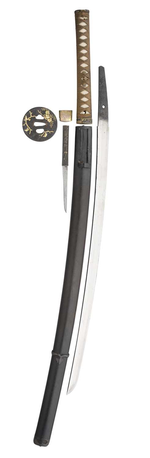 Lot 92 - A JAPANESE KATANA (LONG SWORD), 1700-1800