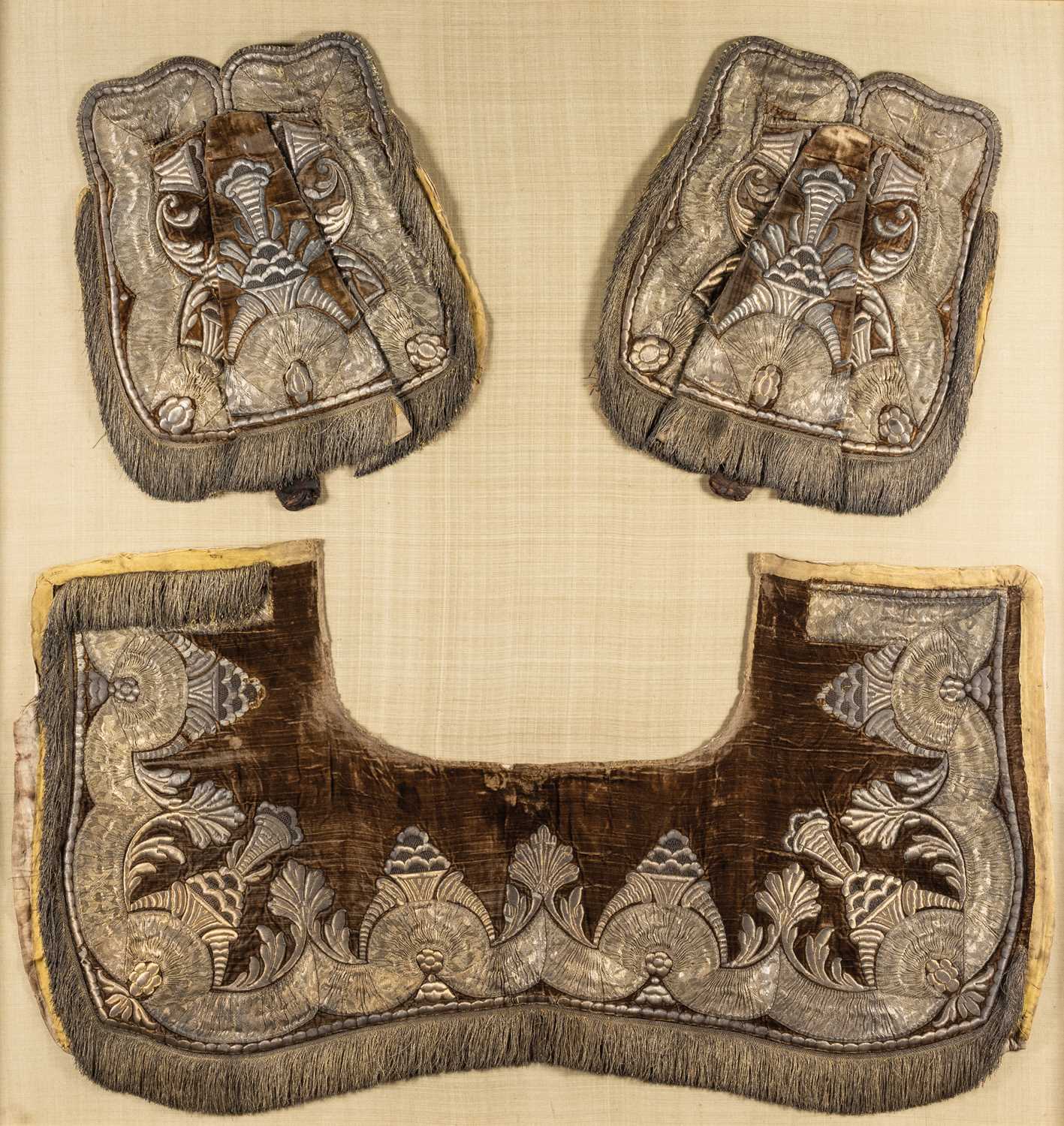 Lot 353 - HORSE FURNITURE OF GENERAL JOHN MOSTYN, CIRCA 1760