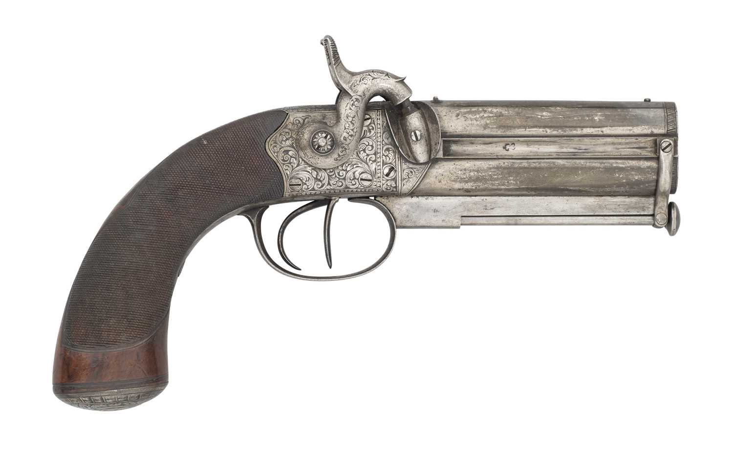 Lot 459 - A 28 BORE PERCUSSION OVER-AND-UNDER