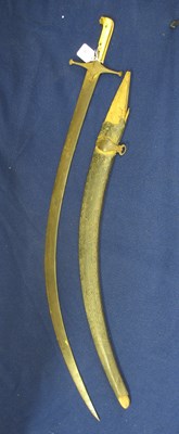 Lot 18 - **AN INDO-PERSIAN SWORD (SHAMSHIR)