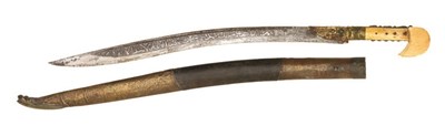 Lot 36 - A TURKISH SWORD (YATAGHAN)