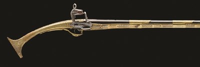 Lot 63 - **A 15 BORE OTTOMAN BALKAN MIQUELET-LOCK GUN (ARNAUTKA)