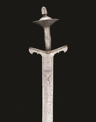 Lot 84 - A VERY RARE DECCANI SWORD
