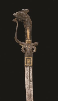 Lot 101 - A CEYLONESE SWORD (KASTANE)