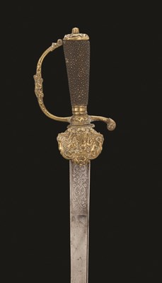 Lot 131 - A GERMAN HUNTING SWORD