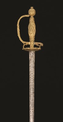 Lot 153 - A CONTINENTAL SMALL-SWORD