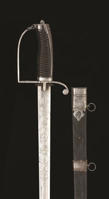 Lot 175 - AN OFFICER'S SWORD BY CULLUM