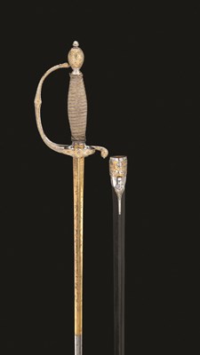Lot 189 - A FRENCH SMALL-SWORD