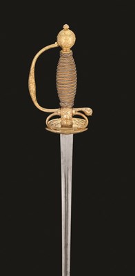 Lot 197 - A NORTH EUROPEAN SMALL-SWORD
