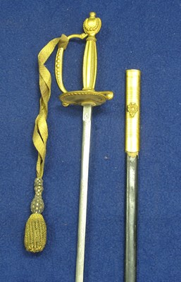Lot 212 - A COURT SWORD