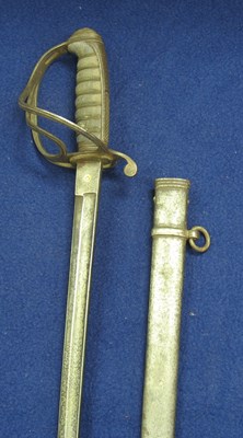 Lot 216 - **A VICTORIAN INFANTRY OFFICER'S SWORD