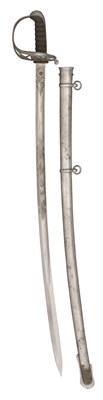 Lot 219 - AN 1854 PATTERN VICTORIAN RIFLE OFFICER'S SWORD