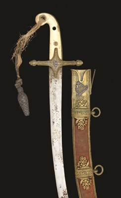 Lot 220 - AN INDIAN GENERAL OFFICER'S SWORD