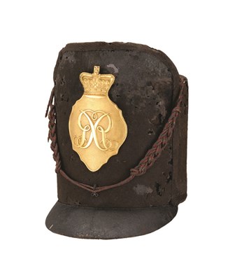 Lot 254 - AN INFANTRY OFFICER'S SHAKO