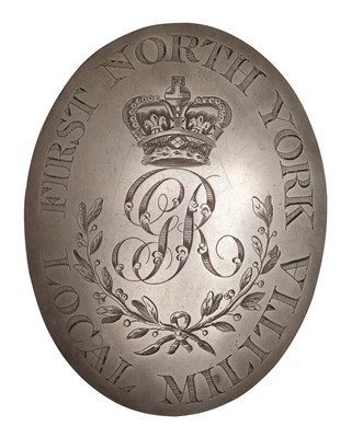 Lot 258 - AN OFFICER'S SHOULDER-BELT PLATE