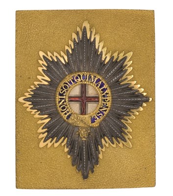 Lot 259 - AN OFFICER'S SHOULDER-BELT PLATE