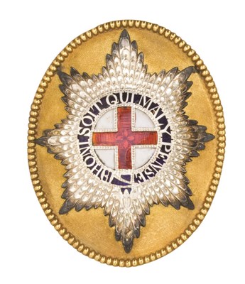 Lot 261 - AN OFFICER'S SHOULDER-BELT PLATE