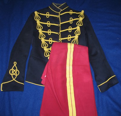Lot 266 - AN OTHER RANK'S FULL DRESS TUNIC AND PANTALOONS