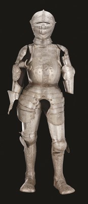 Lot 280 - A FULL ARMOUR IN THE GERMAN EARLY 16TH CENTURY STYLE