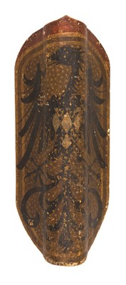 Lot 289 - A HAND PAVISE FOR COMBAT ON FOOT IN SOUTH GERMAN LATE 15TH/EARLY 16TH CENTURY STYLE