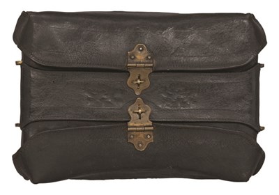 Lot 313 - A CONTINENTAL LEATHER POUCH
