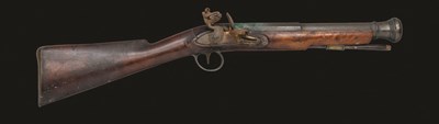 Lot 346 - AN IRISH FLINTLOCK BLUNDERBUSS