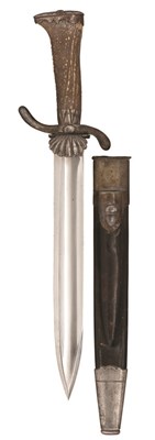 Lot 397 - A GERMAN HUNTING DAGGER