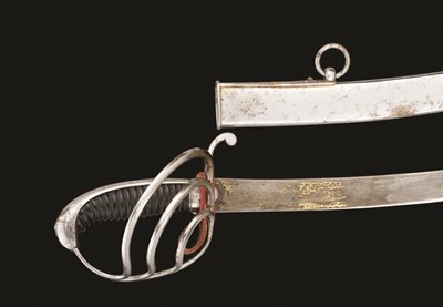 Lot 402 - A BAVARIAN OFFICER'S SWORD