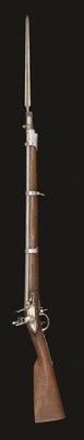 Lot 433 - A 15MM BADEN FLINTLOCK CADET CARBINE