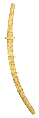 Lot 2 - â€¡ËœA LARGE MEIJI PERIOD IVORY TACHI