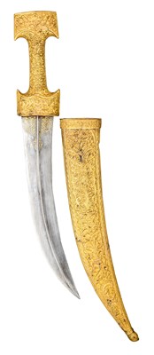 Lot 15 - â€¡AN OTTOMAN DAGGER (JAMBIYA), TURKEY, 19TH CENTURY