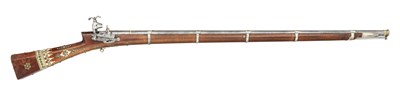 Lot 42 - â€¡ËœA 20 BORE OTTOMAN MIQUELET-LOCK MUSKET (SHISHANA)