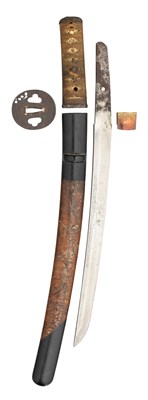 Lot 70 - A SHINTO WAKIZASHI