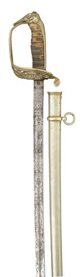 Lot 87 - A SIAMESE (THAI) ARMY OFFICER'S SWORD