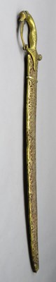 Lot 107 - AN INDIAN SWORD