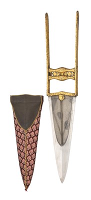 Lot 112 - AN INDIAN DAGGER (KATAR)