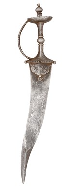 Lot 125 - AN INDIAN DAGGER (CHILANUM)