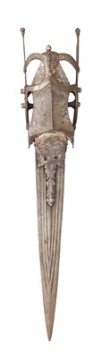 Lot 127 - AN INDIAN DAGGER (KATAR)