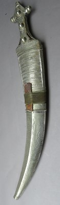 Lot 139 - AN ARAB DAGGER (JAMBIYA)