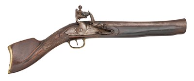 Lot 167 - AN OTTOMAN FLINTLOCK BLUNDERBUSS