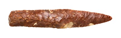 Lot 176 - A NEOLITHIC PERIOD DAGGER