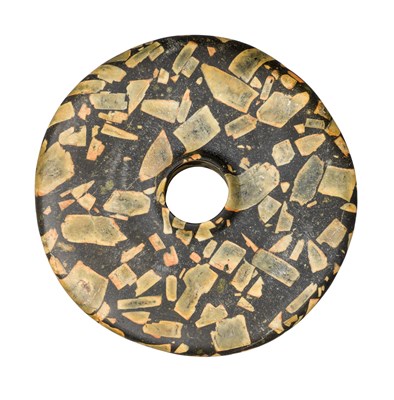 Lot 187 - A STONE DISC