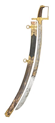 Lot 281 - A PRESENTATION SWORD TO CAPTAIN CHRISTOPHER ABBOT ESQ. BY THE SECOND TROOP OF THE ATTORNEY'S CAVALRY