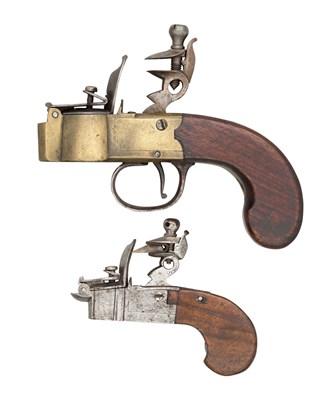 Lot 350 - â€¡TWO FLINTLOCK TINDER LIGHTERS