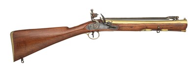 Lot 365 - â€¡A FINE FLINTLOCK BLUNDERBUSS BY H.W.MORTIMER