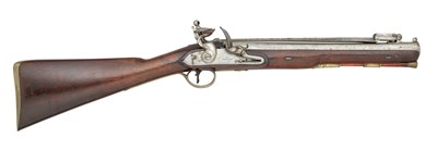 Lot 367 - â€¡A FLINTLOCK BLUNDERBUSS BY H.W.MORTIMER